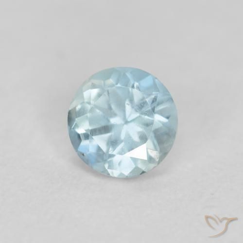Bleu vert Bleu-vert léger naturelle Tour, 0.28 ct, VS