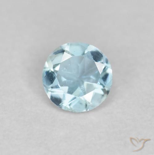 0.18ct Naturel Bleu ciel Bleu vert, Tour, VVS-VS