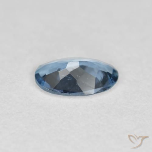 Bleu vert Bleu bébé naturelle ovale, 0.26 ct, VS