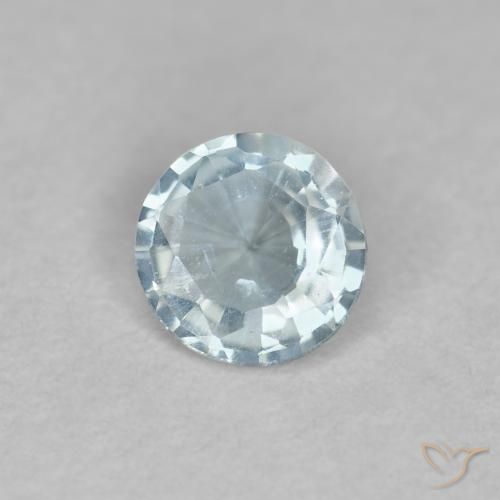 Bleu vert Bleu clair naturelle Tour, 0.35 ct, VS