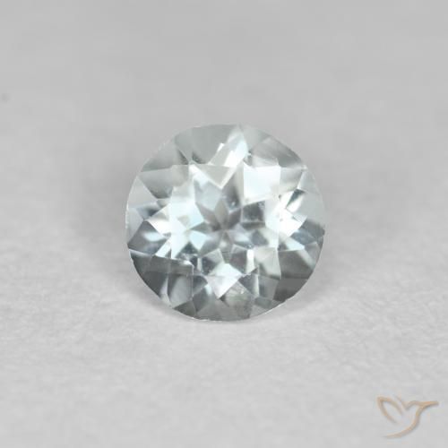 0.33ct Naturel Bleu aquatique léger Bleu vert, Tour, VVS-VS