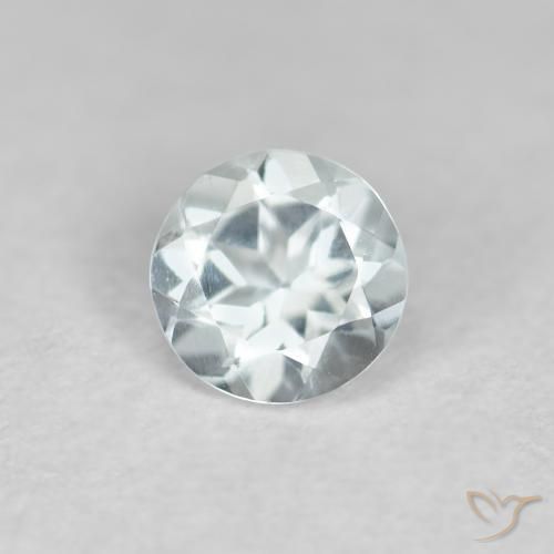 Bleu vert Bleu pâle naturelle Tour, 0.41 ct, VVS-VS