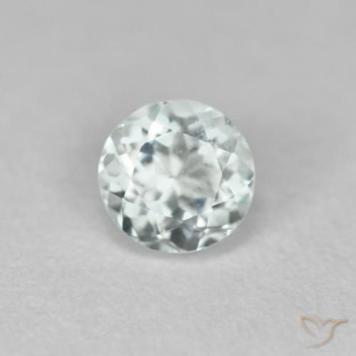 0.42ct Naturel Bleu aquatique léger Bleu vert, Tour, VVS-VS