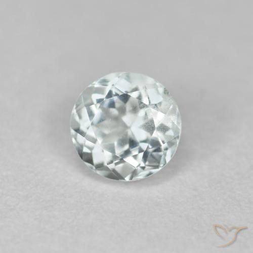 Bleu vert Bleu aquatique léger naturelle Tour, 0.42 ct, VVS-VS