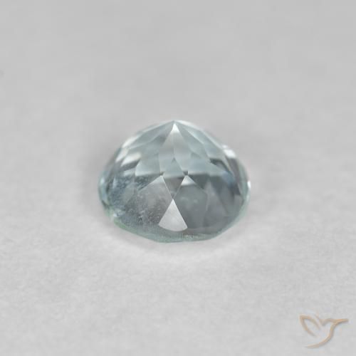 Bleu vert Bleu aquatique léger naturelle Tour, 0.42 ct, VVS-VS