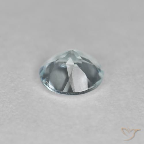 Bleu vert Bleu verdâtre léger naturelle Tour, 0.35 ct, VVS-VS