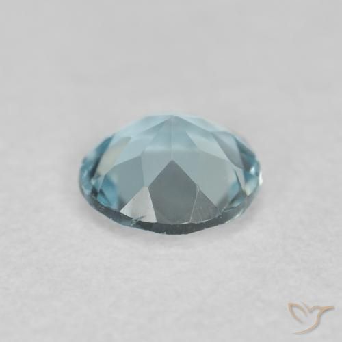 Bleu vert Bleu clair naturelle Tour, 0.22 ct, VVS-VS