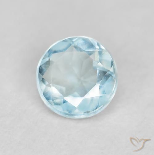 Bleu vert Bleu bébé naturelle Tour, 0.26 ct, VVS
