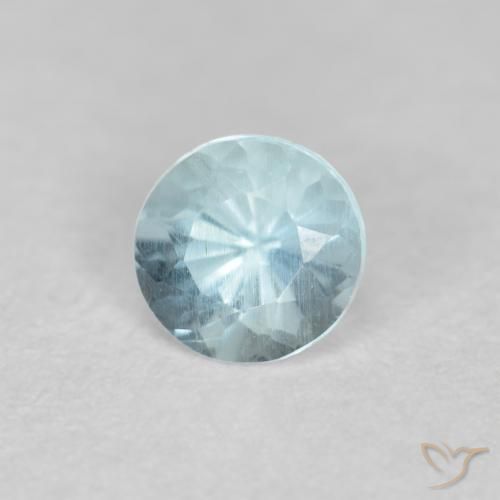 Bleu vert Bleu bébé naturelle Tour, 0.31 ct, VS-SI