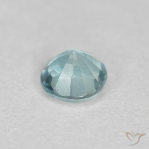 Bleu vert Bleu clair naturelle Tour, 0.18 ct, VS-SI