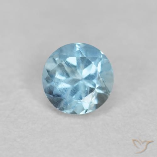 Bleu vert Bleu Suisse naturelle Tour, 0.20 ct, VS-SI