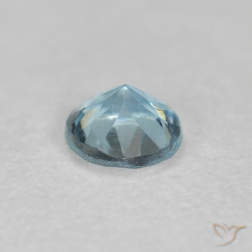 Bleu vert Bleu maya léger naturelle Tour, 0.19 ct, VS