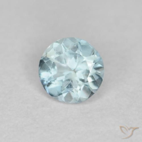 Bleu vert Bleu clair naturelle Tour, 0.25 ct, VS