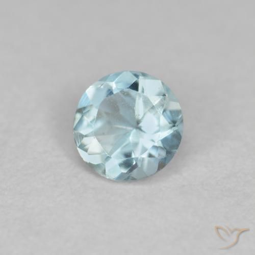 Bleu vert Bleu clair naturelle Tour, 0.24 ct, VS