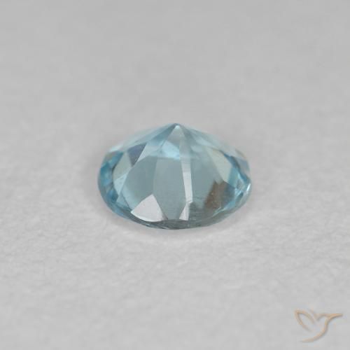 Bleu vert Bleu clair naturelle Tour, 0.24 ct, VS