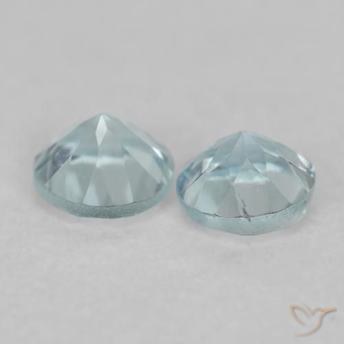 Shop natural 0.17ct Bleu clair Bleu vert gems, Tour, from Inde at GemSelect. In stock, global shipping!