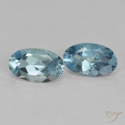 Shop natural 0.49ct Bleu très clair Bleu vert gems, ovale, from Inde at GemSelect. In stock, global shipping!