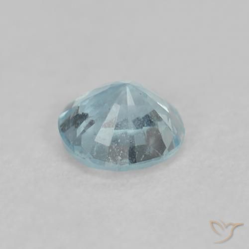 Bleu vert Bleu bébé naturelle Tour, 0.17 ct, VS-SI