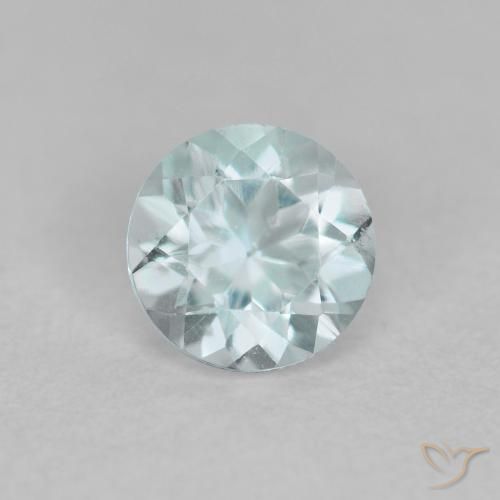 0.41ct Naturel Bleu clair Bleu vert, Tour, VS