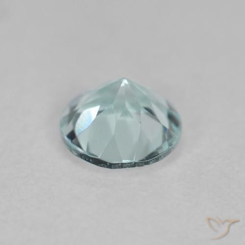 Bleu vert Bleu clair naturelle Tour, 0.41 ct, VS
