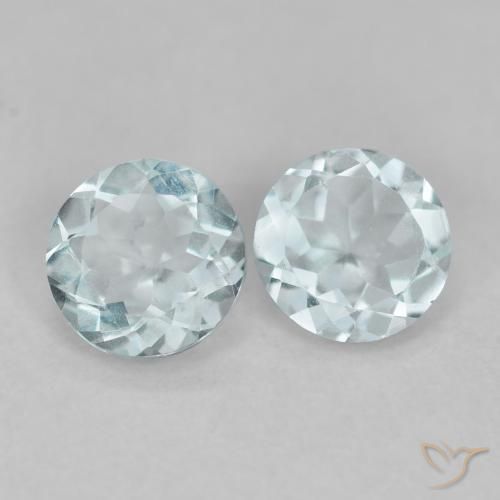 Shop natural 0.71ct Bleu très clair Bleu vert gems, Tour, from Inde at GemSelect. In stock, global shipping!