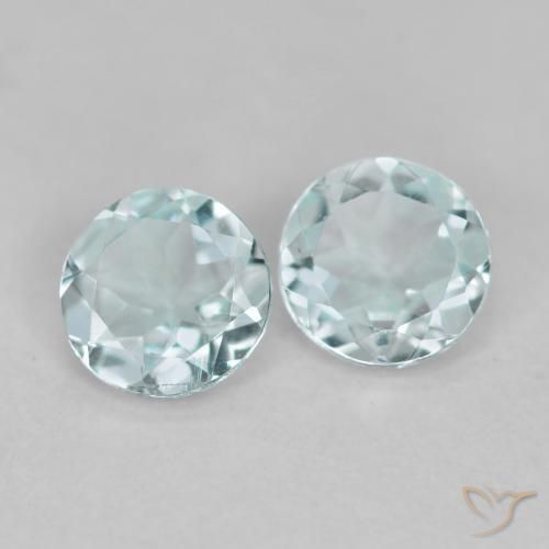 Shop natural 0.66ct Bleu très clair Bleu vert gems, Tour, from Inde at GemSelect. In stock, global shipping!
