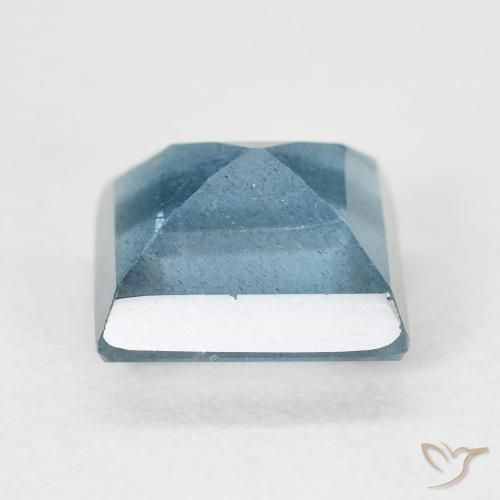 Bleu vert Light Bluish Turquoise naturelle Carré, 4.81 ct, VS-SI