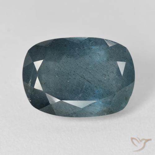 Aigue-marine bleue de 9,84 ct, coussin, VS-SI