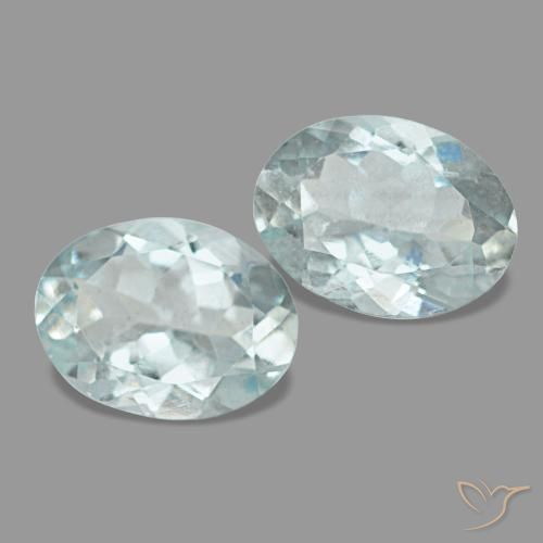 Achetez naturel 2,00ct bleue aigue-marine gems, coupe ovale, en provenance inde chez gemselect. en stock, livraison internationale!