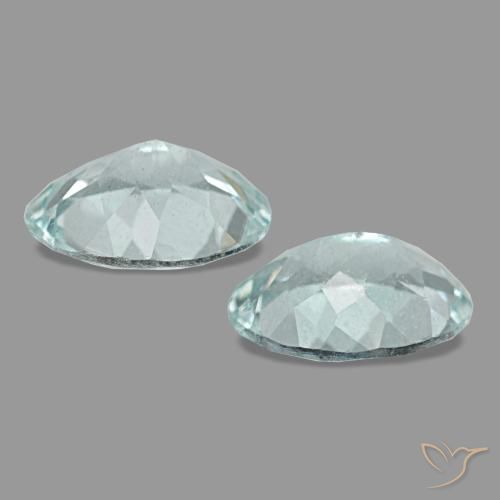 Achetez naturel 2,00ct bleue aigue-marine gems, coupe ovale, en provenance inde chez gemselect. en stock, livraison internationale!