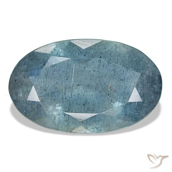 Aigue-marine bleue de 5,60 ct, ovale, VS-SI