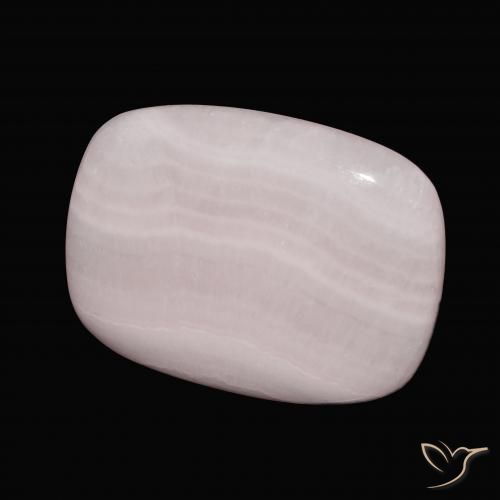 Aragonite Rose clair naturelle Coussin, 31.89 ct, Opaque
