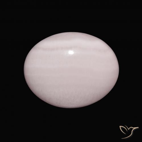 9.82ct Naturel Rose Aragonite, ovale, Opaque