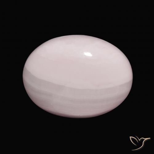 11.39ct Naturel Rose clair Aragonite, ovale, Opaque