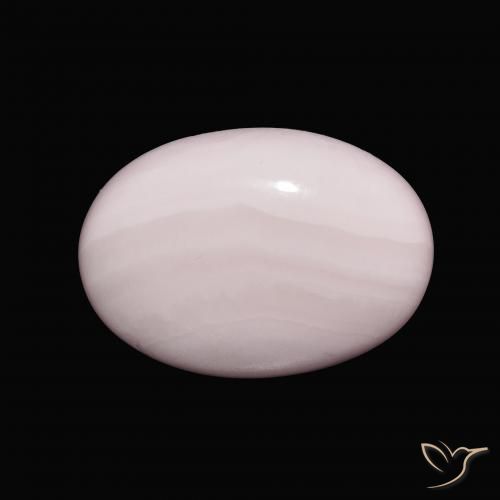 10.16ct Naturel Rose clair Aragonite, ovale, Opaque