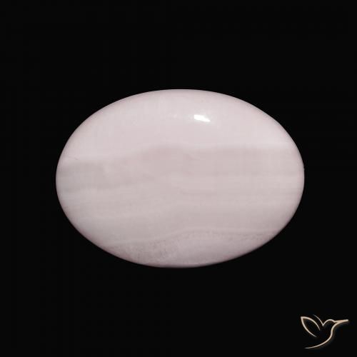 9.93ct Naturel Rose Aragonite, ovale, Opaque