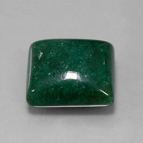 Aventurine Vert naturelle Carré, 11.40 ct, Translucide