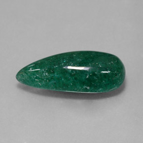 Aventurine vert naturelle transparent, 6,65 ct, transparent / translucide