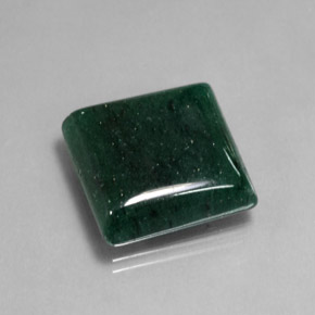 Aventurine Vert naturelle Carré, 19.54 ct, Translucide