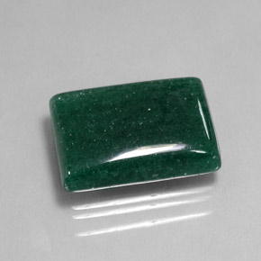 Aventurine vert naturelle baguette, 20,33 ct, translucide