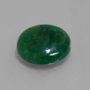 Aventurine Vert naturelle Coupe roude, 9.10 ct, Translucide