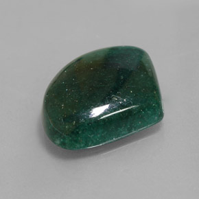 Aventurine Vert naturelle Forme fantaisie, 17.31 ct, Translucide