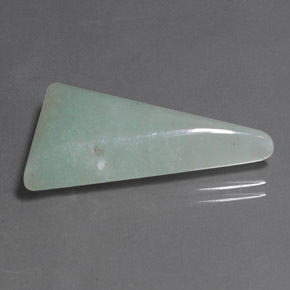 Aventurine vert naturelle trillion, 16,05 ct, translucide