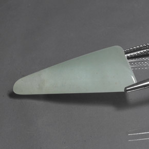 Aventurine Vert clair naturelle Trillion, 20.84 ct, Translucide