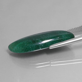 Aventurine vert naturelle forme fantaisie, 18,67 ct, translucide