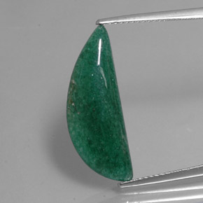 Aventurine vert naturelle forme fantaisie, 6,85 ct, translucide