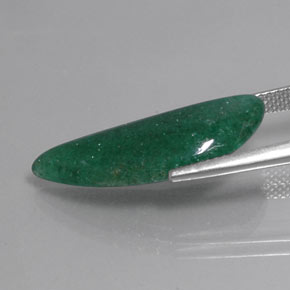 Aventurine vert naturelle forme fantaisie, 6,85 ct, translucide