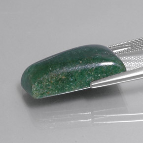 Aventurine vert naturelle forme fantaisie, 14,62 ct, translucide