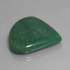 Aventurine Vert naturelle En forme de poire, 49.57 ct, Translucide