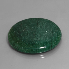 Aventurine Vert naturelle Coupe roude, 67.40 ct, Translucide